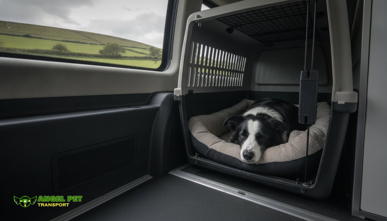 Calmante pentru câini la transport auto România - UK: Ghid de pregătire 2026